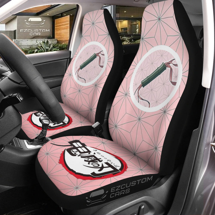 Buy Custom Demon Slayer Kimetsu no Yaiba Anime Car Seat Covers - EzCustomcar - 5