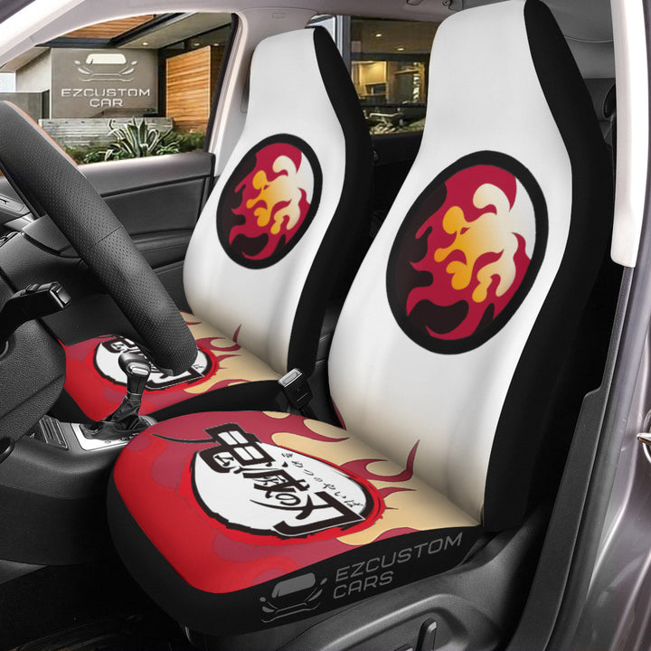 Buy Custom Demon Slayer Kimetsu no Yaiba Anime Car Seat Covers - EzCustomcar - 8