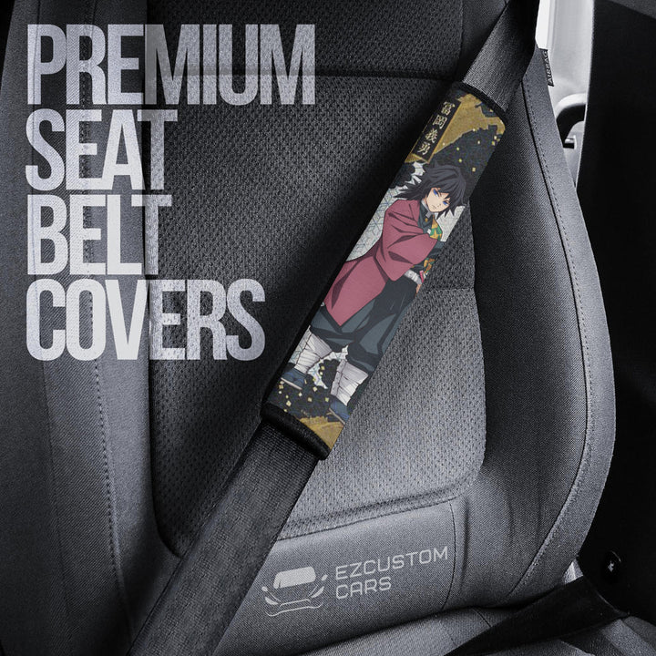 Kimetsu no Yaiba Custom Car Seat Belt Covers - EzCustomcar - 6