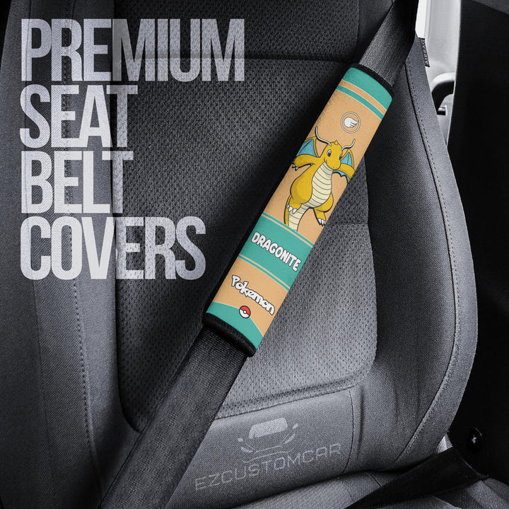 Dragonite Seat Belt cover - Custom Pokemon Gift Car Accessories - EzCustomcar - 2