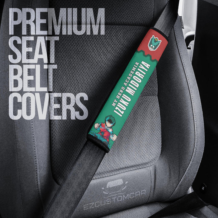 MHA Custom Car Seat Belt Covers - Perfect accessory for Anime fans! - EzCustomcar - 1