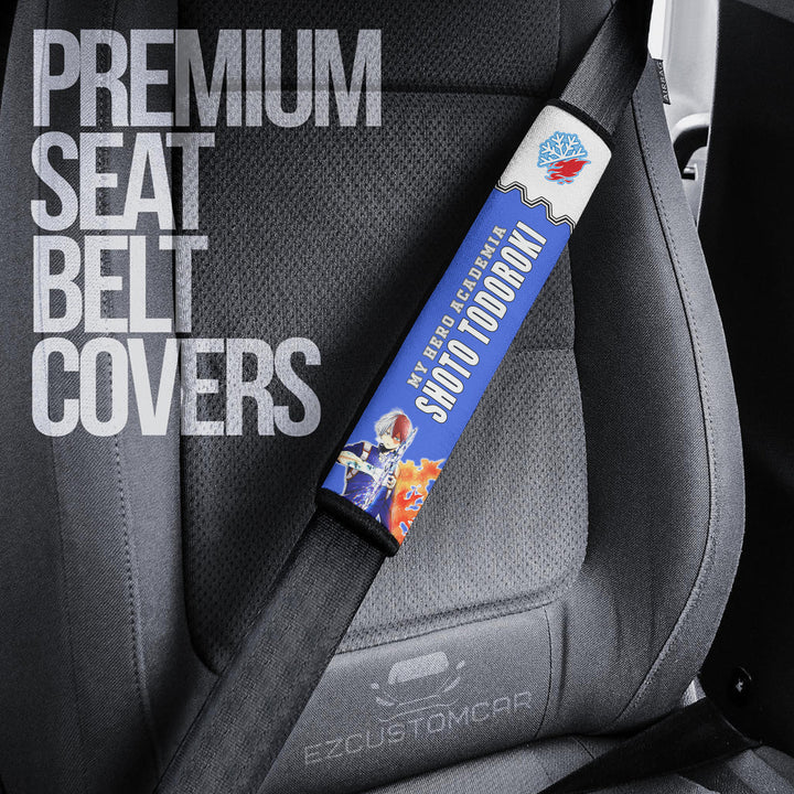 MHA Custom Car Seat Belt Covers - Perfect accessory for Anime fans! - EzCustomcar - 4
