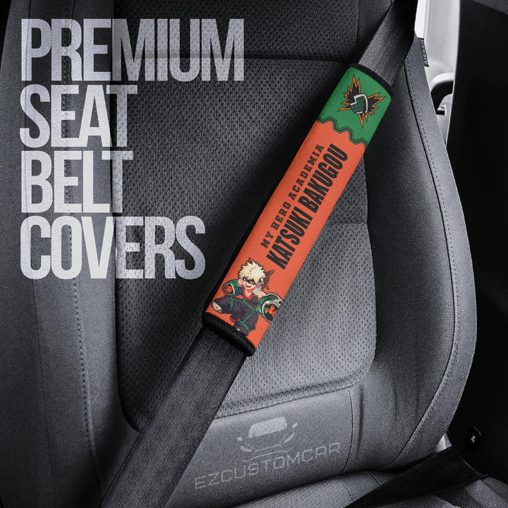 MHA Custom Car Seat Belt Covers - Perfect accessory for Anime fans! - EzCustomcar - 3