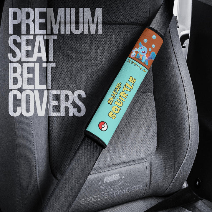 Pokemon Squirtle Seat Belt Covers: The Ultimate Accessory for Your Car - EzCustomcar - 2
