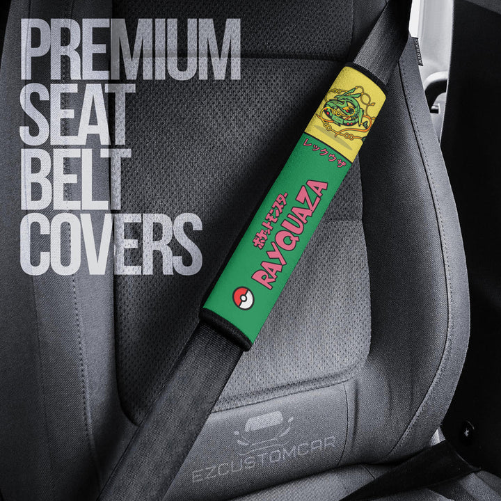 Rayquaza Seat Belt cover - Custom Pokemon Gift Car Accessories - EzCustomcar - 2