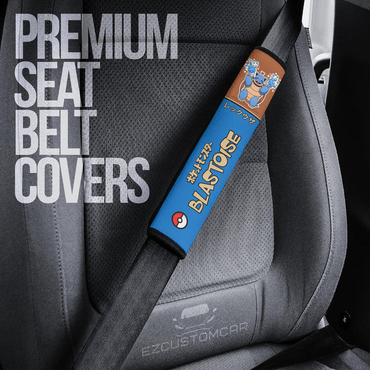Blastoise Seat Belt cover - Custom Pokemon Gift Car Accessories - EzCustomcar - 2