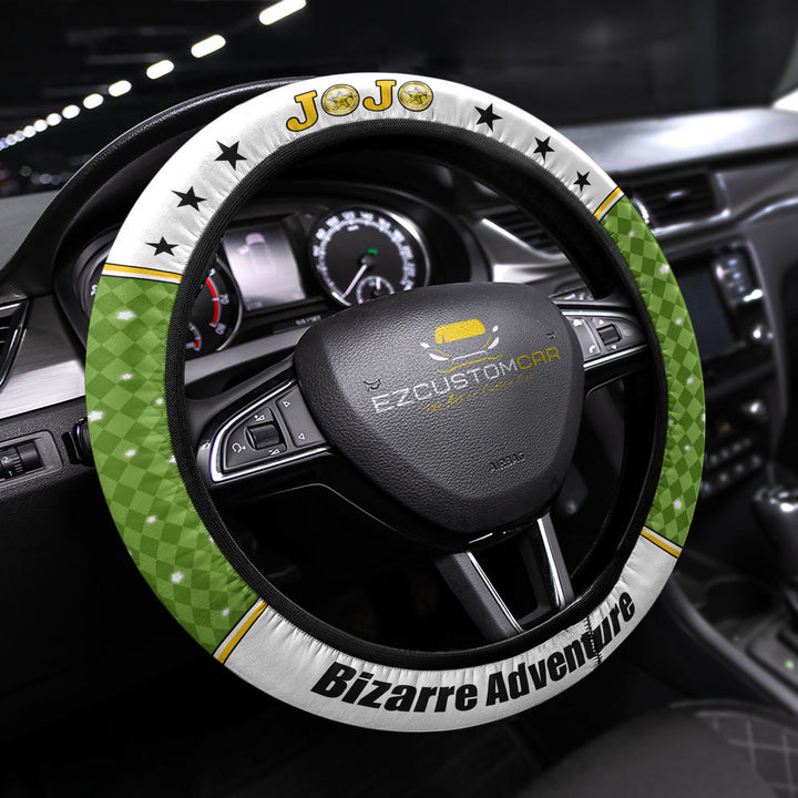 JJBA Anime Steering Wheel Cover - Universal Fit (15 Inch) - EzCustomcar - 6