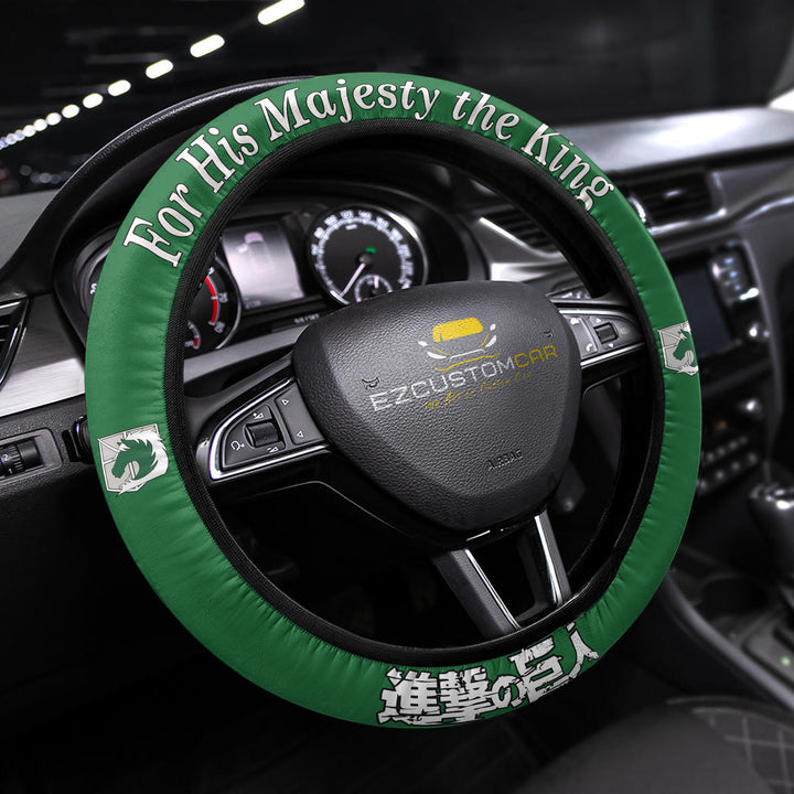 Attack on Titan Squads Anime Steering Wheel Cover - Universal Fit (15 Inch) - EzCustomcar - 5