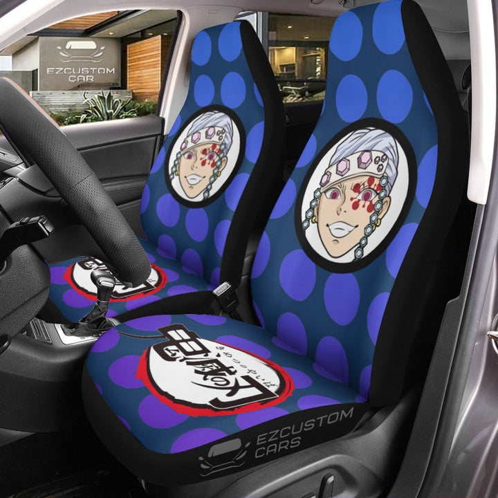 Buy Custom Demon Slayer Kimetsu no Yaiba Anime Car Seat Covers - EzCustomcar - 13