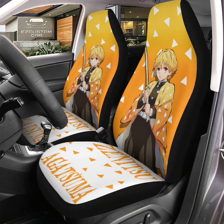 Demon Slayer Car Seat Covers - Embrace the Spirit of Kimetsu no Yaiba - EzCustomcar - 3
