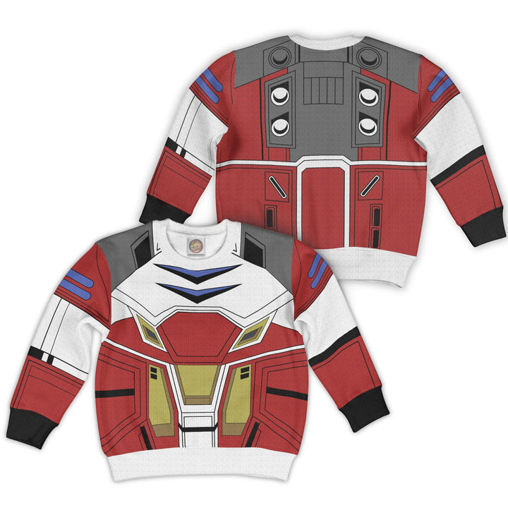Gundam Heavyarms Gundam Sweater Kid - EzCustomcar - 3