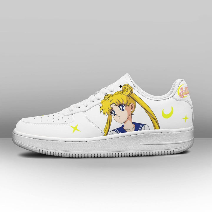 Usagi Tsukino Sailor Moon Shoes Custom Anime AF Sneakers - EZCustomcar - 4
