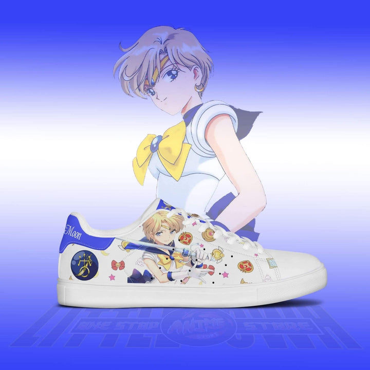 Sailor Uranus Sneakers Custom Sailor Moon Anime Shoes - EZCustomcar - 2