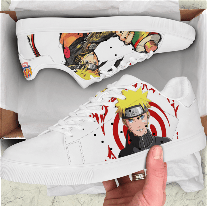 Nrt Jonin Skate Sneakers Custom Nrt: Shippuden Anime Shoes - LittleOwh - 2
