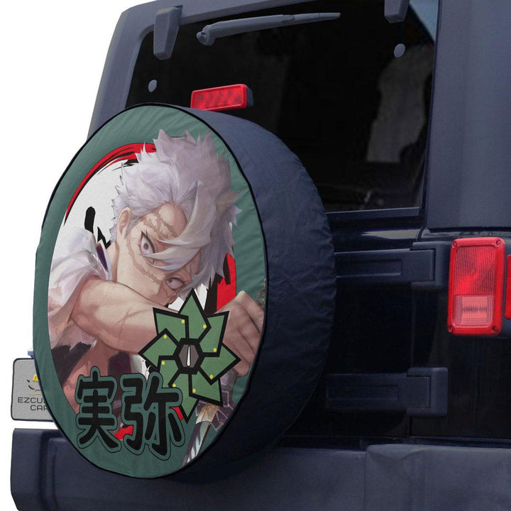 Sanemi Shinazugawa Spare Tire Cover Demon Slayer Anime Custom Car Accessories - EzCustomcar - 2
