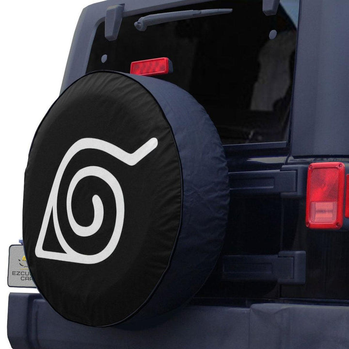 Konoha Leaf Village Symbols Spare Tire Cover Custom Naruto Anime Car Accessories - EzCustomcar - 2