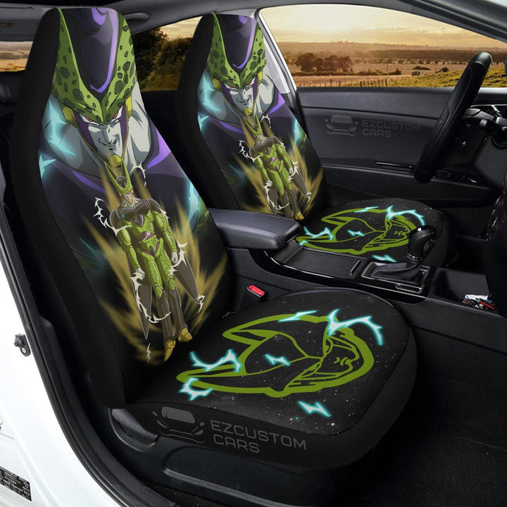 Cell Final Form Car Seat Covers Custom Dragon Ball Anime Car Accessories - EzCustomcar - 1