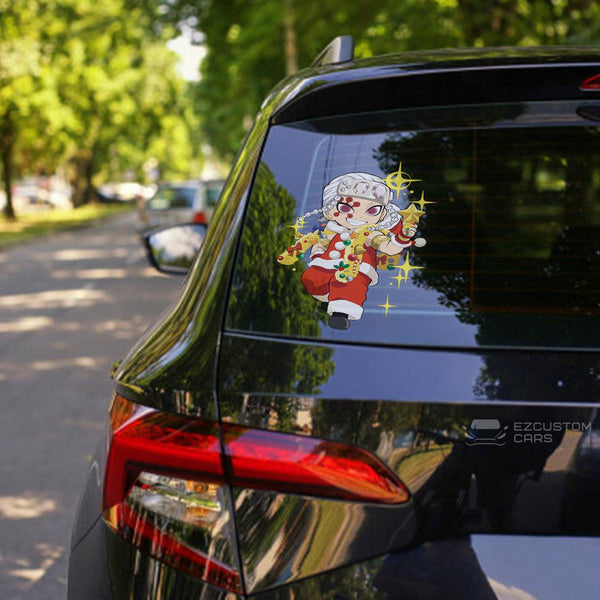 Demon Slayer Car Accessories Anime Car Sticker Tengen Uzui Christmas - EzCustomcar - 1