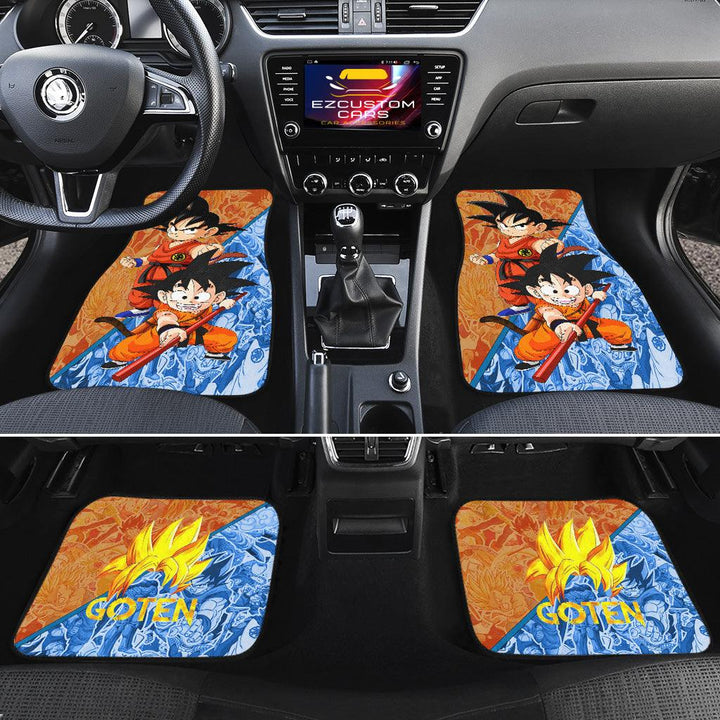 Dragon Ball Z Car Floor Mats Anime Car Accessories Goten - EzCustomcar - 2