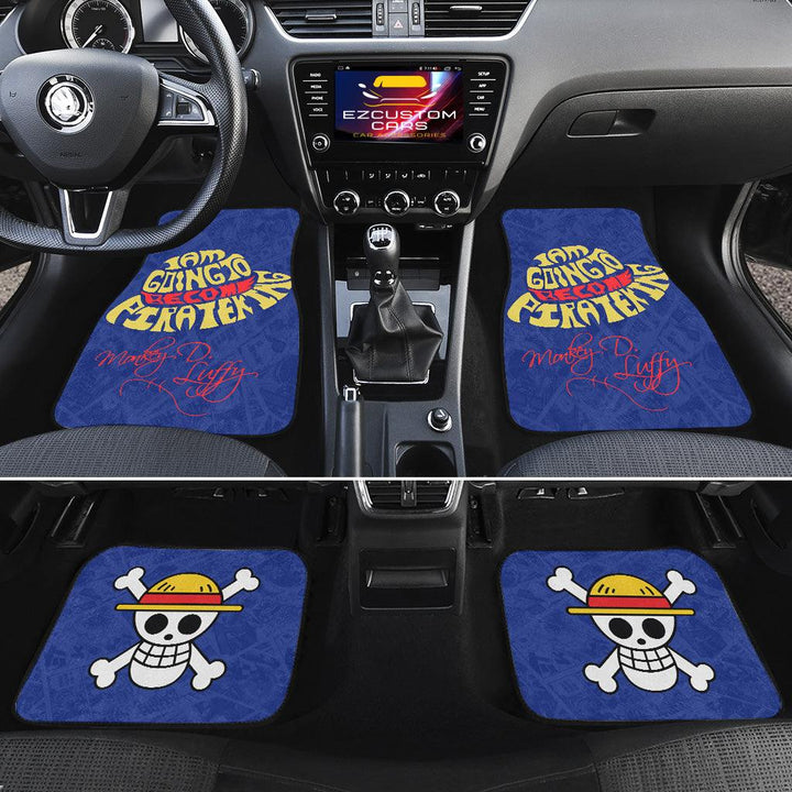 Monkey D. Luffy Car Floor Mats Custom Luffy Quote Car Accessories-ezcustomcar-12
