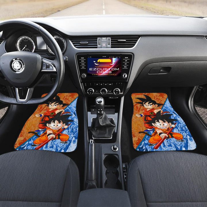 Dragon Ball Z Car Floor Mats Anime Car Accessories Goten - EzCustomcar - 4