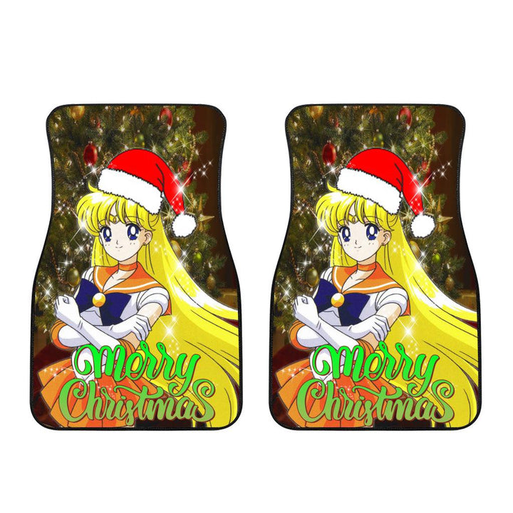 Sailor Moon Christmas Car Accessories Anime Car Floor Mats Sailor Venus - EzCustomcar - 3