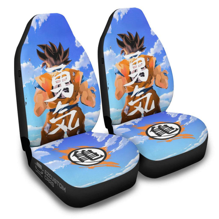 Goku Car Seat Covers Dragon Ball Anime Car Accessories - EzCustomcar - 2