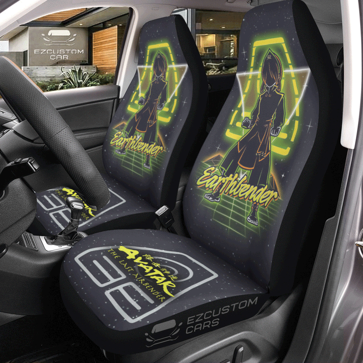 Toph Beifong Avatar Last Airbender Anime Car Seat Covers - EzCustomcar