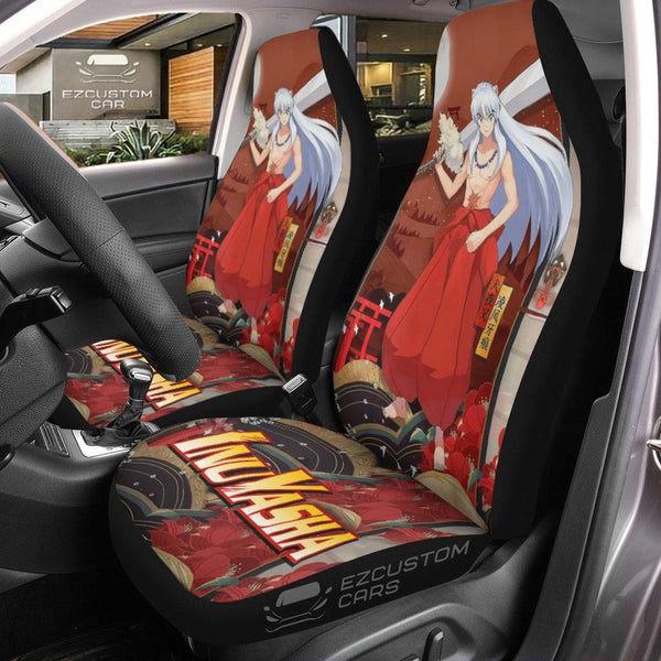 Inuyasha Car Accessories Cutsom Tessaiga Sword Car Seat Covers - EzCustomcar - 1