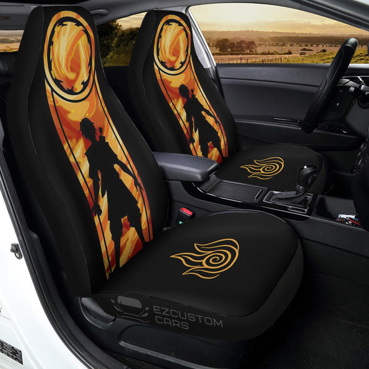 Zuko Car Seat Cover Custom Avatar: The Last Airbender Anime Car Accessories - EzCustomcar - 3