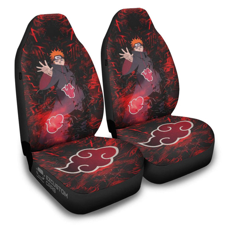 Akatsuki Car Accessories Anime Car Seat Covers Pain Ultimate - EzCustomcar - 2