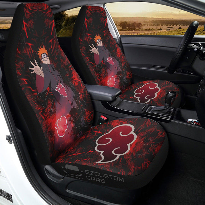 Akatsuki Car Accessories Anime Car Seat Covers Pain Ultimate - EzCustomcar - 3