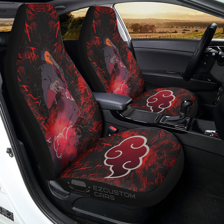 Akatsuki Car Accessories Anime Car Seat Covers Tobi Ultimate - EzCustomcar - 3