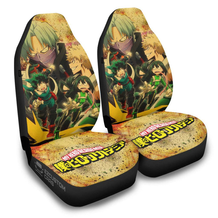 MHA Heroes Car Accessories Anime Car Seat Covers - EzCustomcar - 2
