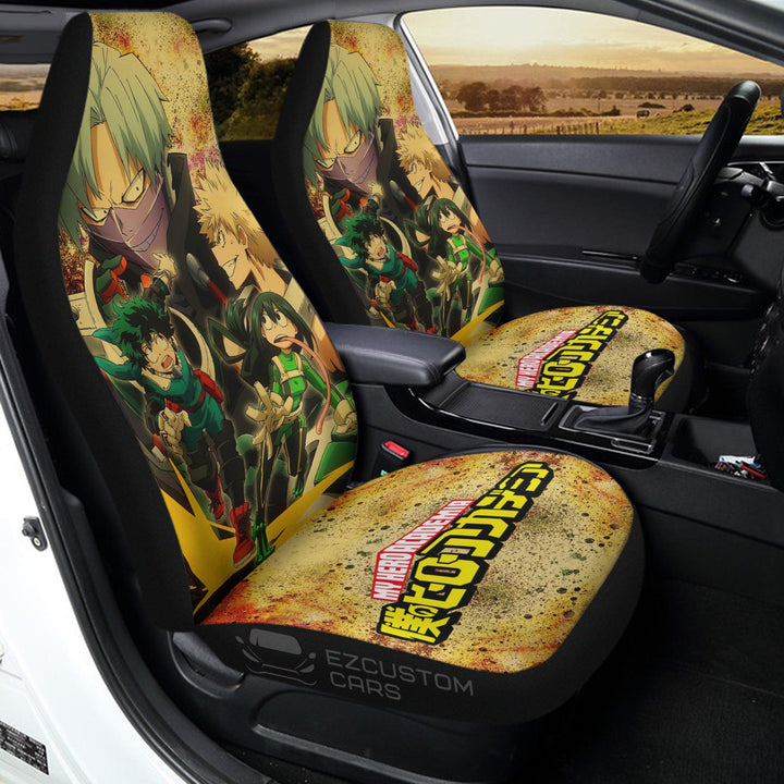 MHA Heroes Car Accessories Anime Car Seat Covers - EzCustomcar - 3