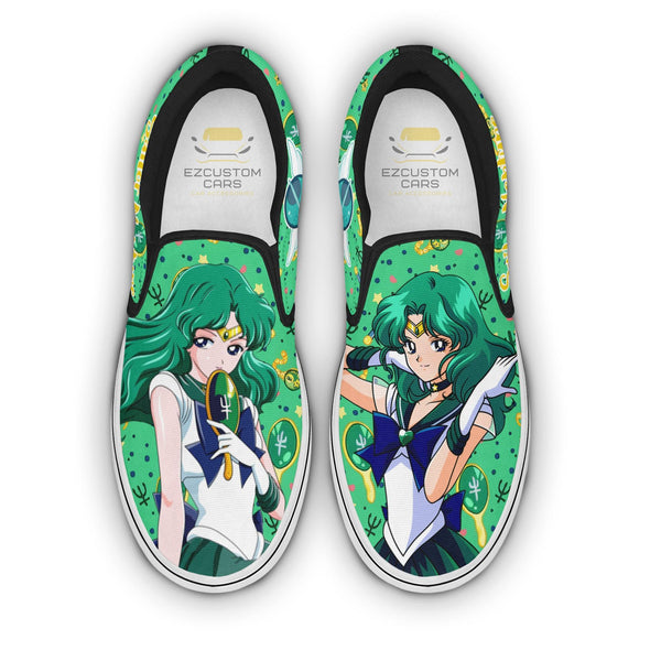 Sailor Neptune Classic Slip-On Sailor Moon Shoes - EzCustomcar - 1