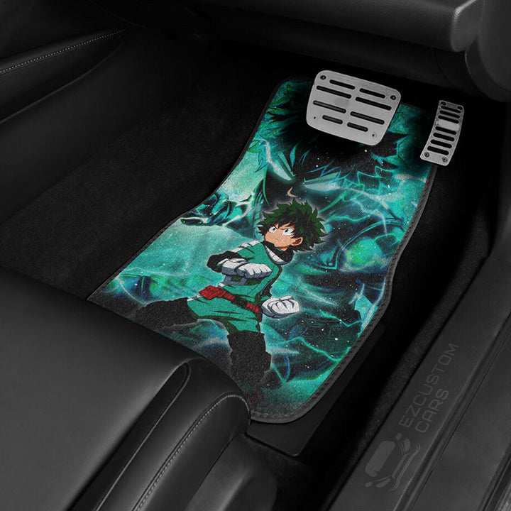 Deku My Hero Academia Car Floor Mats Custom Izuku Midoriya Anime Car Accessories - EzCustomcar - 3