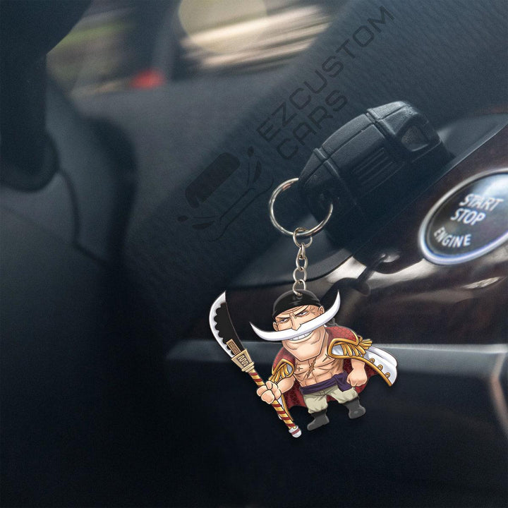 Edward Newgate Keychains Custom One Piece Anime Car Accessories - EzCustomcar - 4