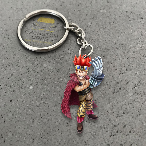 Eustass Kid Keychains Custom One Piece Anime Car Accessories - EzCustomcar - 1