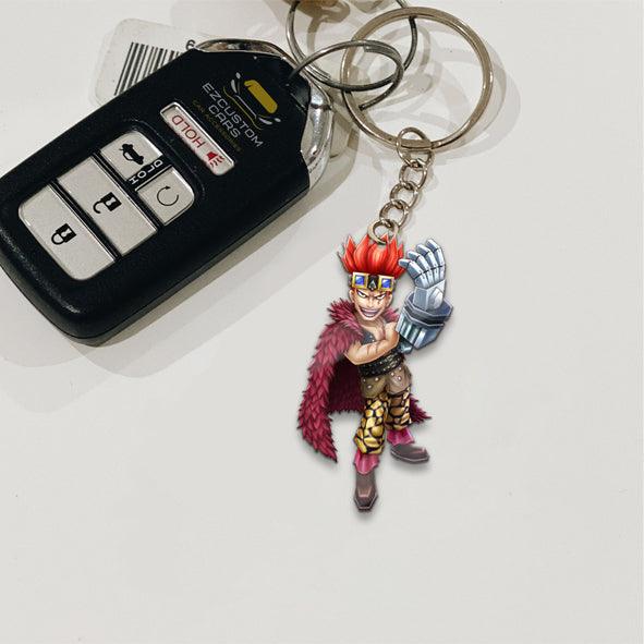 Eustass Kid Keychains Custom One Piece Anime Car Accessories - EzCustomcar - 2