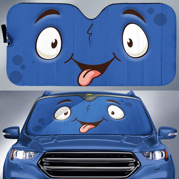 See Girls Cartoon Eyes Car Sun Shade Custom Car Accessoriesezcustomcar-1