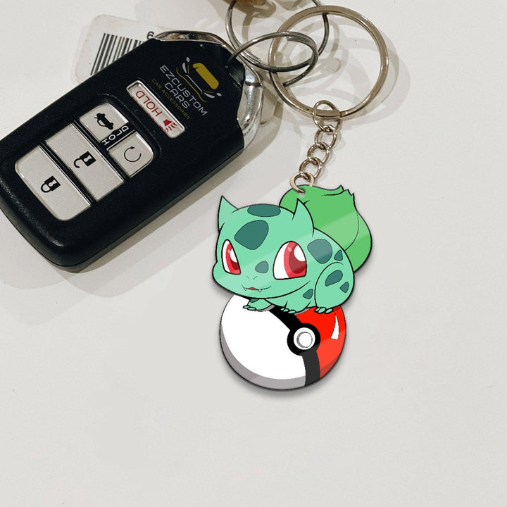 Bulbasaur Keychains Custom Pokemon Car Accessories - EzCustomcar - 2