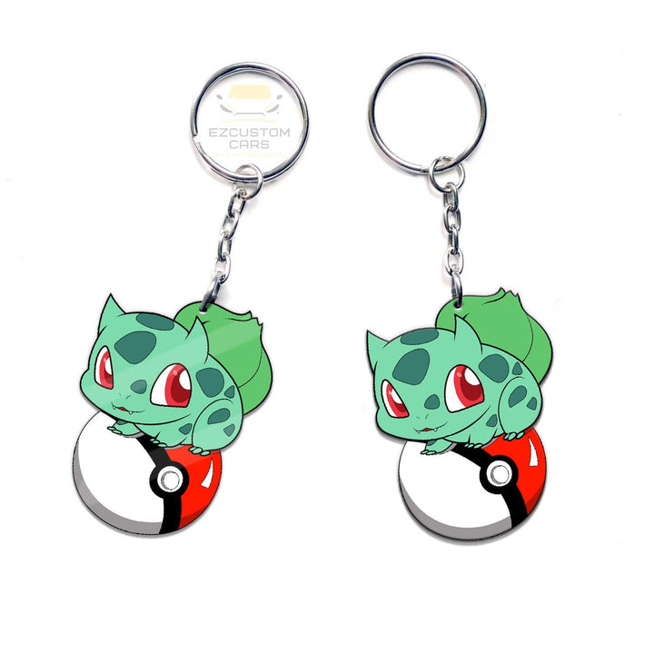 Bulbasaur Keychains Custom Pokemon Car Accessories - EzCustomcar - 3