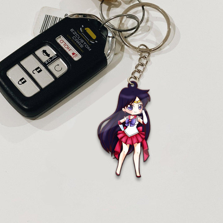Sailor Mars Keychains Custom Sailor Moon Anime Car Accessories - EzCustomcar - 2