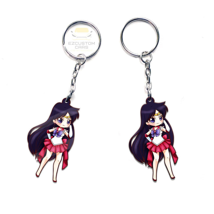 Sailor Mars Keychains Custom Sailor Moon Anime Car Accessories - EzCustomcar - 3