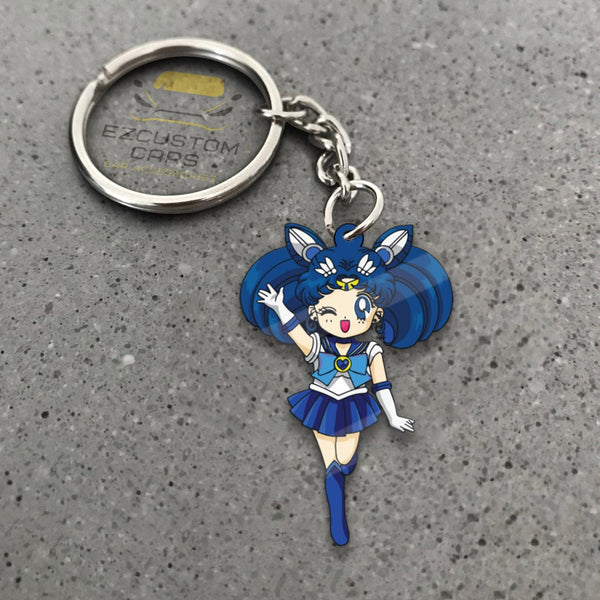 Sailor Mercury Keychains Custom Sailor Moon Anime Car Accessories - EzCustomcar - 1