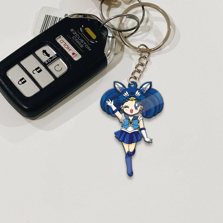 Sailor Mercury Keychains Custom Sailor Moon Anime Car Accessories - EzCustomcar - 2