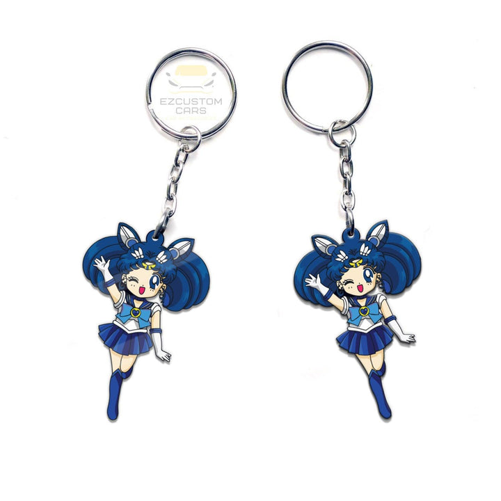Sailor Mercury Keychains Custom Sailor Moon Anime Car Accessories - EzCustomcar - 3