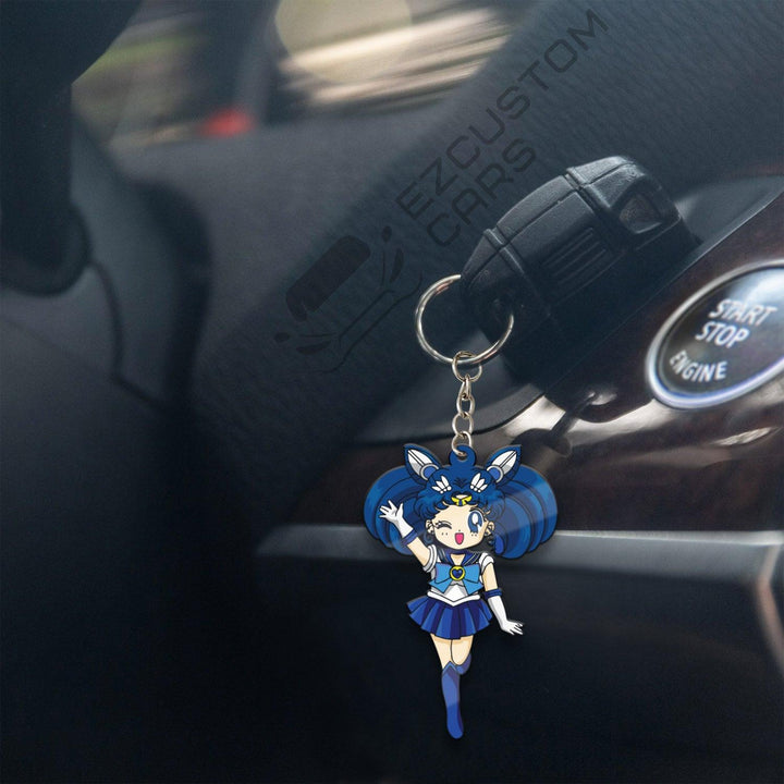 Sailor Mercury Keychains Custom Sailor Moon Anime Car Accessories - EzCustomcar - 4