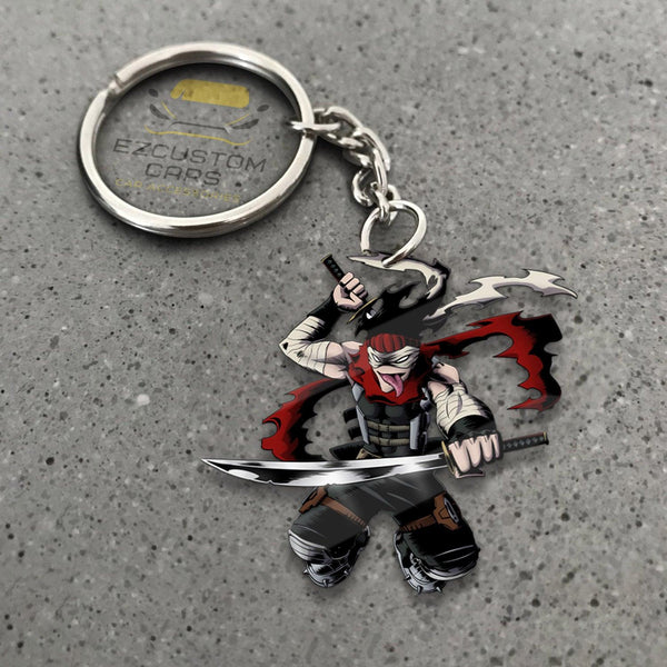 Stain Keychains Custom My Hero Academia Anime Car Accessories - EzCustomcar - 1